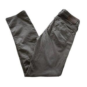 Tod's Men's Sz 31  Brownish Green Brushed Cotton Button Fly Pants